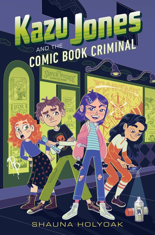 Front cover_Kazu Jones And The Comic Book Criminal