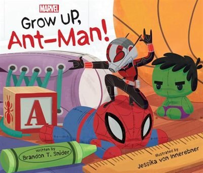 Front cover_Grow Up, Ant-man!