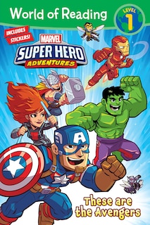 Couverture_World of Reading: Marvel Super Hero Adventures: These are the Avengers-Level 1