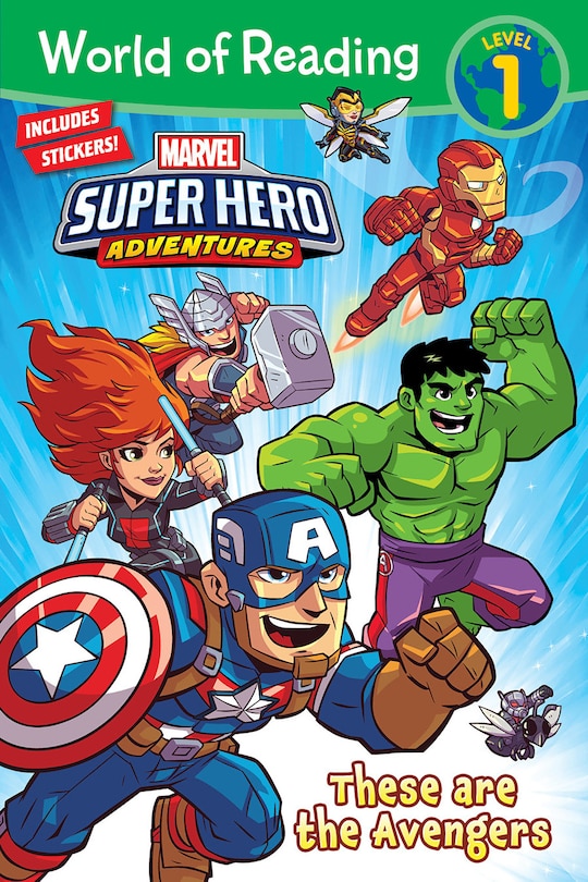 Couverture_World of Reading: Marvel Super Hero Adventures: These are the Avengers-Level 1