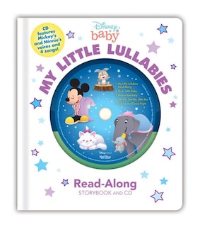 Front cover_Disney Baby My Little Lullabies Read-along Storybook And Cd