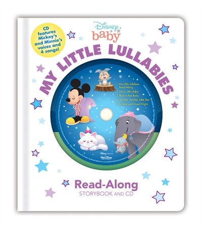 Front cover_Disney Baby My Little Lullabies Read-along Storybook And Cd