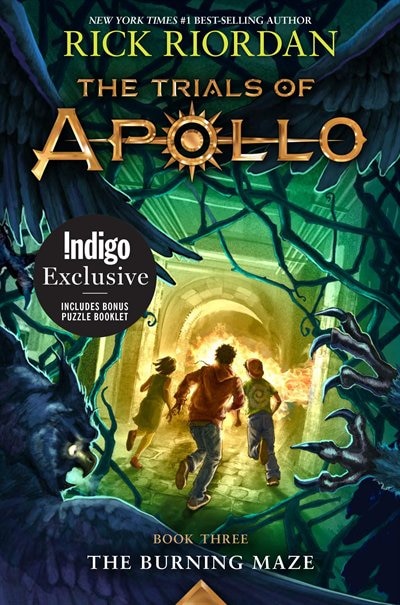 The Trials Of Apollo Book Three The Burning Maze (indigo Exclusive Edition)