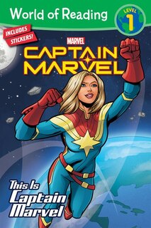 Front cover_World Of Reading This Is Captain Marvel (level 1)