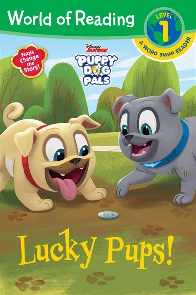 Couverture_World of Reading: Puppy Dog Pals Lucky Pups (Level 1 Word Swap Reader)