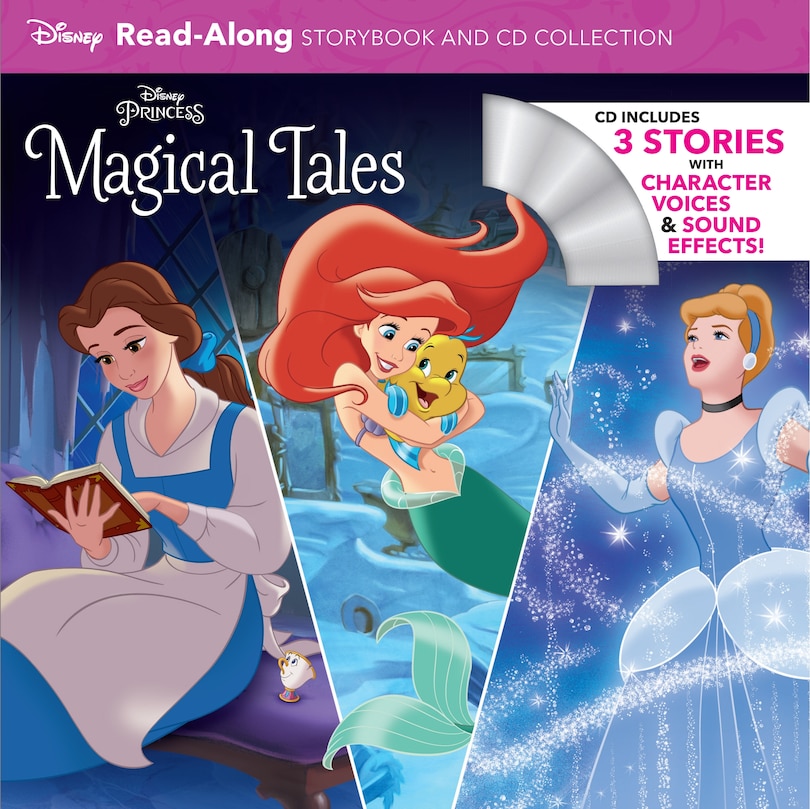 Front cover_Disney Princess Magical Tales ReadAlong Storybook and CD Collection