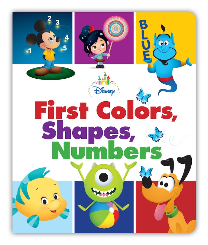 Front cover_Disney Baby: First Colors, Shapes, Numbers