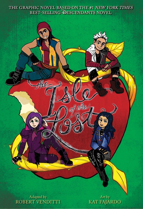 Front cover_Isle of the Lost: The Graphic Novel, The-The Descendants Series