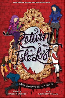 Front cover_Return To The Isle Of The Lost: The Graphic Novel