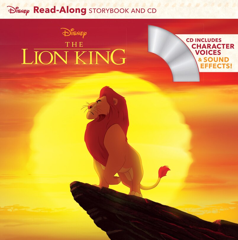 Front cover_The Lion King ReadAlong Storybook and CD
