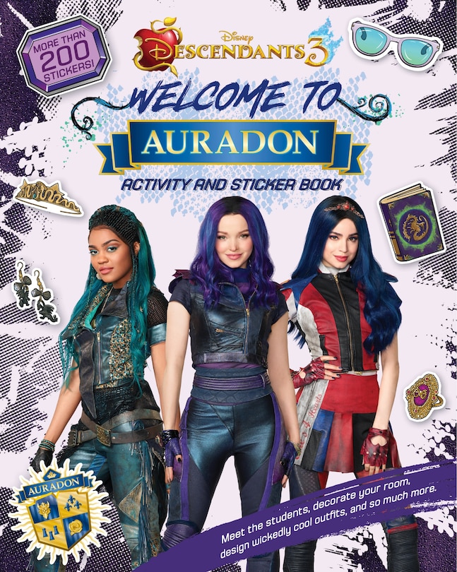 Front cover_Welcome To Auradon: A Descendants 3 Sticker And Activity Book