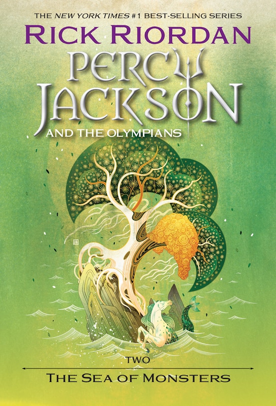 Front cover_Percy Jackson and the Olympians, Book Two: The Sea of Monsters