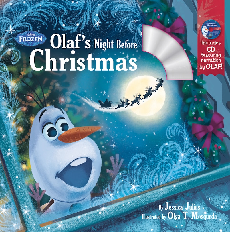 Couverture_Olaf's Night Before Christmas Book & CD