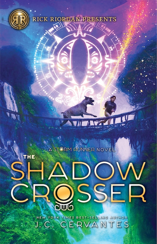 Front cover_Rick Riordan Presents: Shadow Crosser, The-A Storm Runner Novel, Book 3