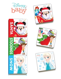 Front cover_Disney Baby: Santa, Stockings, Snow
