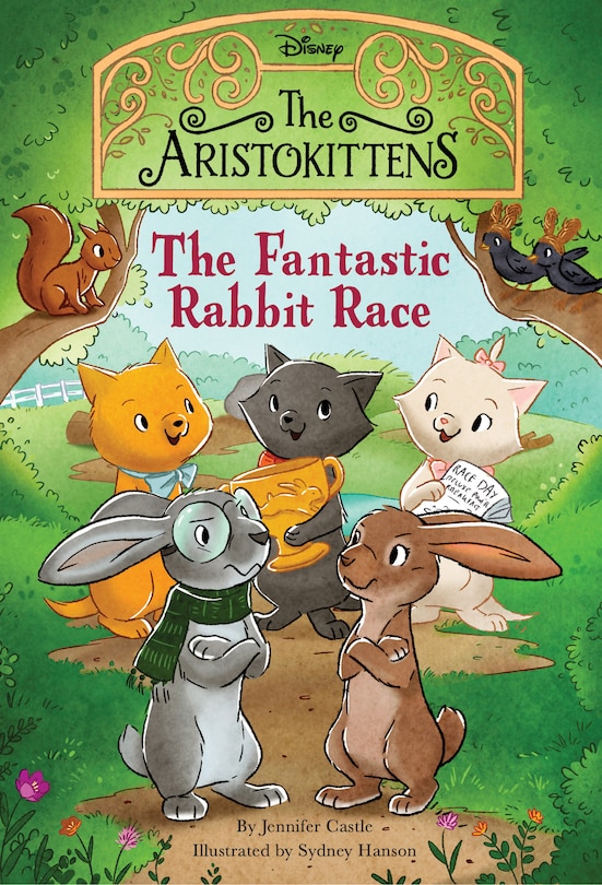 Front cover_The Aristokittens #3: The Fantastic Rabbit Race