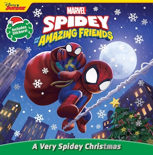 Front cover_Spidey and His Amazing Friends: A Very Spidey Christmas