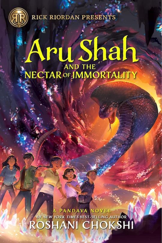 Front cover_Rick Riordan Presents: Aru Shah and the Nectar of Immortality-A Pandava Novel Book  5 (Pandava Series)