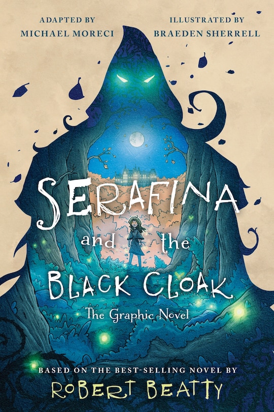 Front cover_Serafina and the Black Cloak: The Graphic Novel