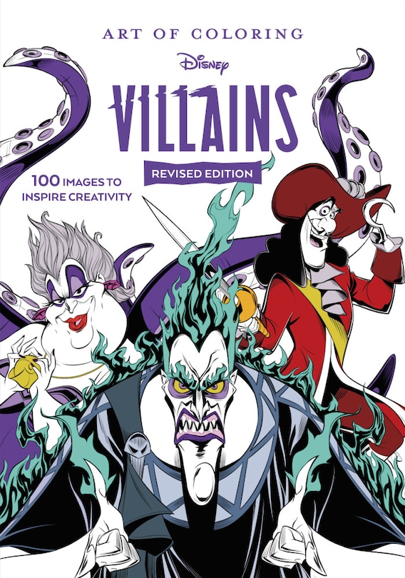 Couverture_Art Of Coloring: Disney Villains
