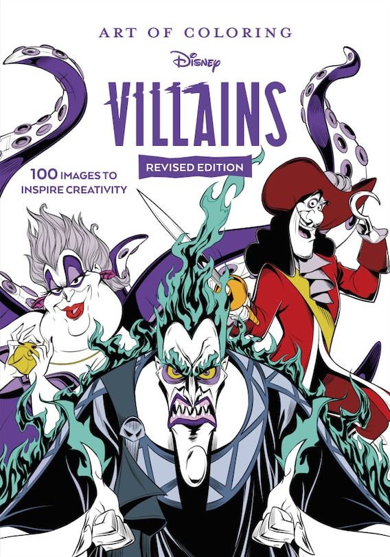 Art Of Coloring: Disney Villains