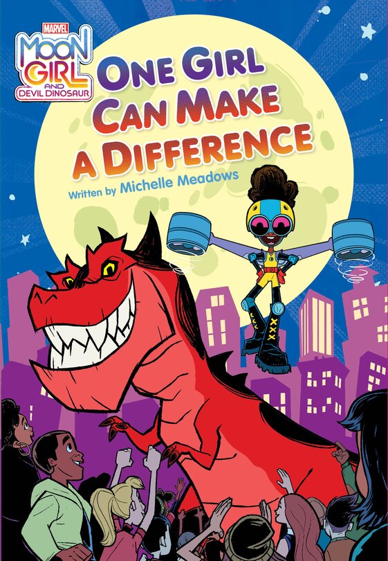 Front cover_Moon Girl and Devil Dinosaur: One Girl Can Make a Difference