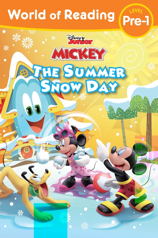 Front cover_World of Reading: Mickey Mouse Funhouse: The Summer Snow Day