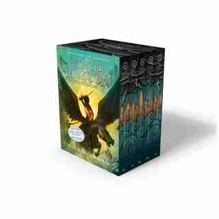 Percy Jackson and the Olympians 5 Book Paperback Boxed Set (new covers w/poster): Indigo Exclusive by Rick Riordan