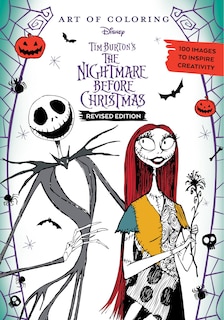Front cover_Art of Coloring: Disney Tim Burton's The Nightmare Before Christmas