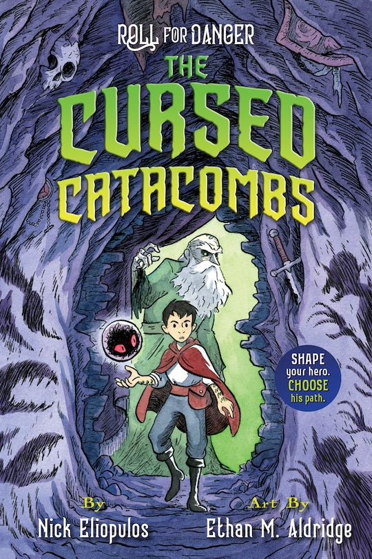Front cover_Roll for Danger: The Cursed Catacombs