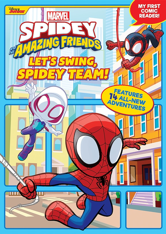 Front cover_Spidey and His Amazing Friends: Let's Swing, Spidey Team!