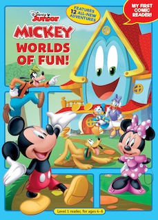 Front cover_Mickey Mouse Funhouse: Worlds of Fun!