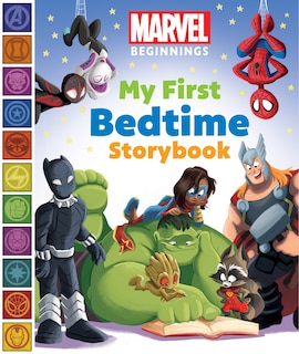 Front cover_Marvel Beginnings: My First Bedtime Storybook