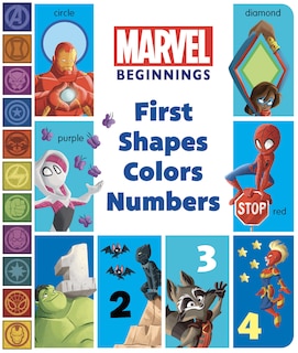 Couverture_Marvel Beginnings: First Shapes, Colors, Numbers