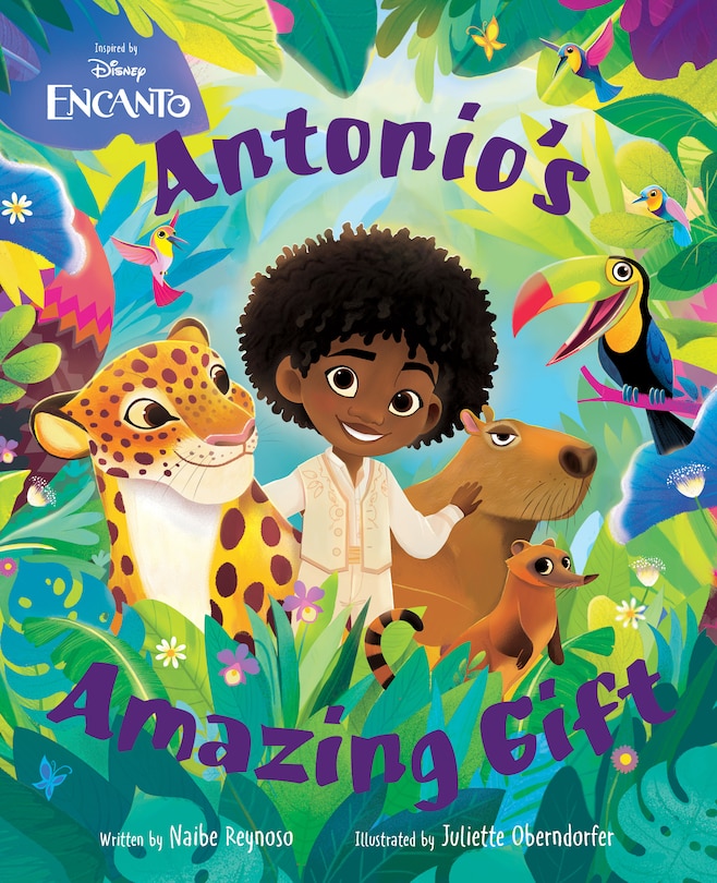 Front cover_Disney Encanto: Antonio's Amazing Gift Board Book
