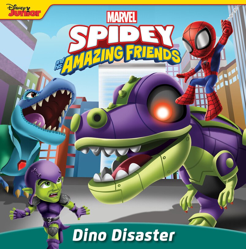 Front cover_Spidey and His Amazing Friends: Dino Disaster