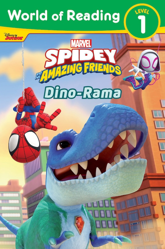 Couverture_World of Reading: Spidey and His Amazing Friends Dino-Rama