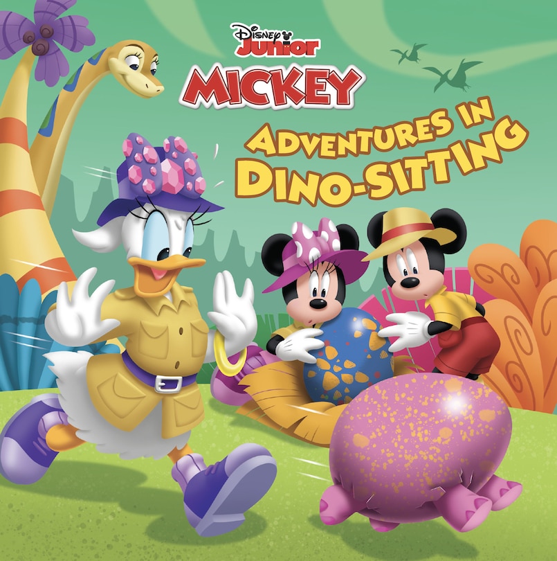 Front cover_Mickey Mouse Funhouse: Adventures in Dino-Sitting