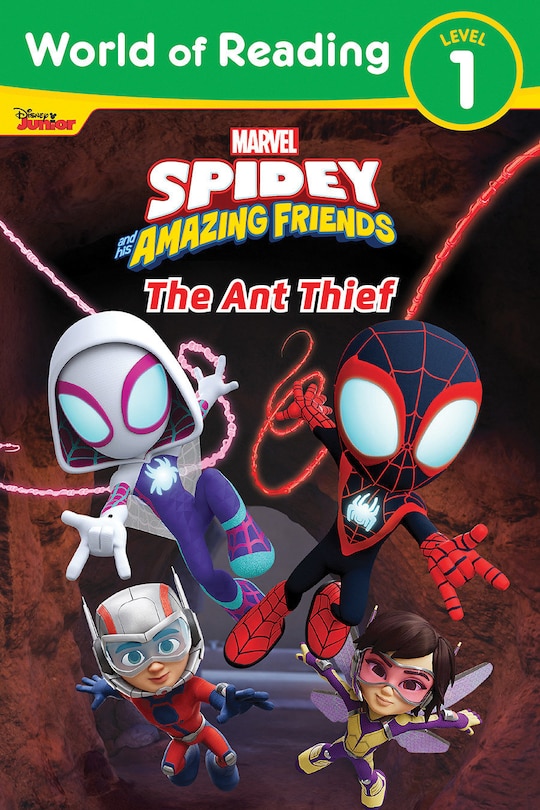 Front cover_World of Reading: Spidey and His Amazing Friends The Ant Thief