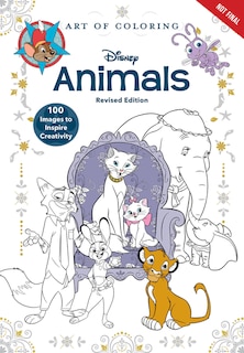 Front cover_Art of Coloring: Disney Animals