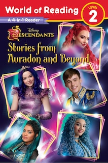 Front cover_World of Reading: Descendants 4-in-1 Reader: Stories from Auradon and Beyond