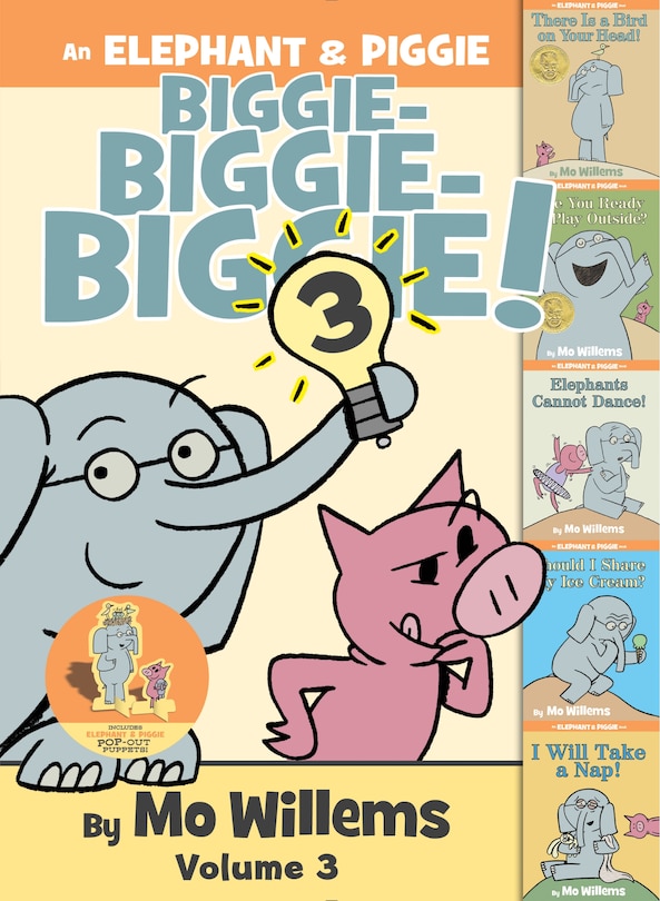 Front cover_An Elephant & Piggie Biggie! Volume 3