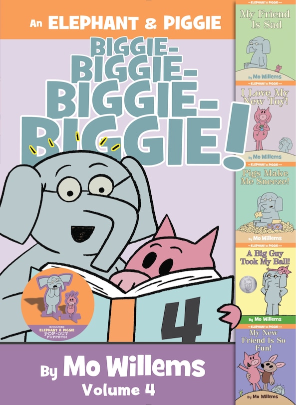 Front cover_An Elephant & Piggie Biggie! Volume 4