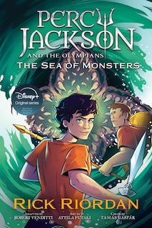 Front cover_Percy Jackson and the Olympians The Sea of Monsters The Graphic Novel (paperback)