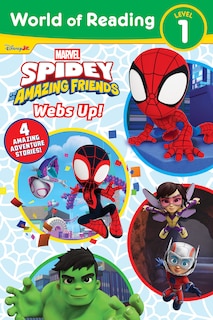 Front cover_World of Reading: Spidey and His Amazing Friends: Webs Up!