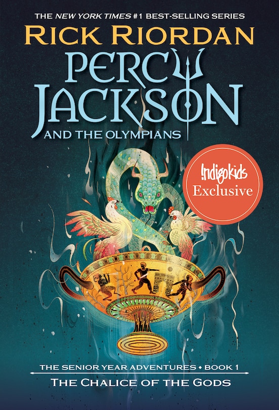 Front cover_Percy Jackson and the Olympians: The Chalice of the Gods - Indigo Exclusive Edition