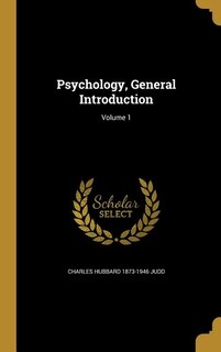 Front cover_Psychology, General Introduction; Volume 1