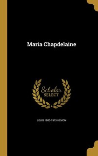 Front cover_Maria Chapdelaine