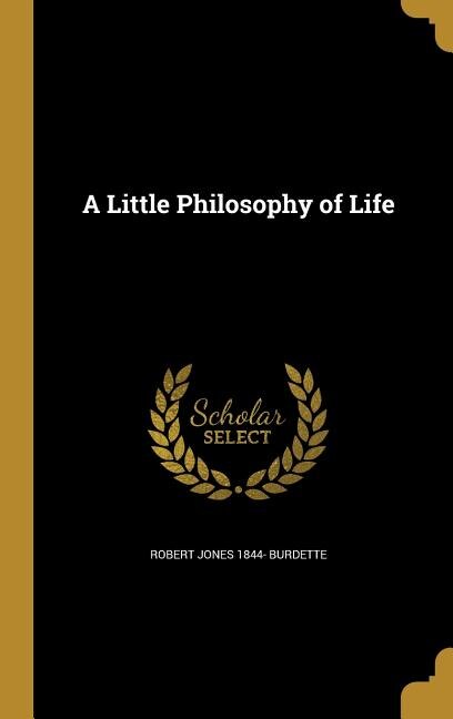 Couverture_A Little Philosophy of Life