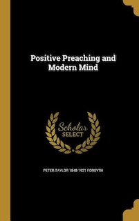 Positive Preaching and Modern Mind